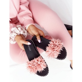 Gumové pantofle s tryskami Vinceza 20-30101 růžové růžový 1