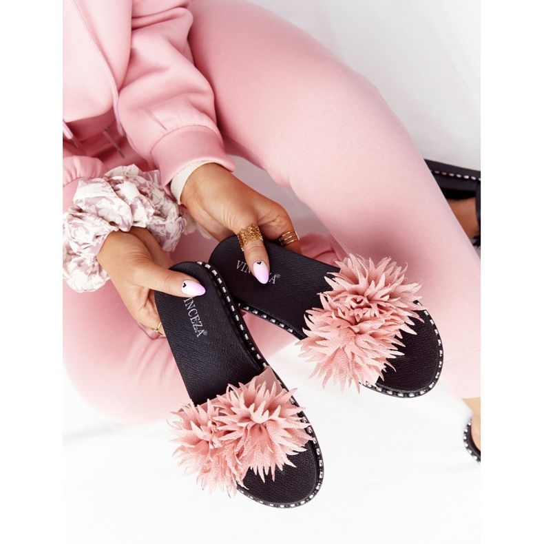 Gumové pantofle s tryskami Vinceza 20-30101 růžové růžový 1