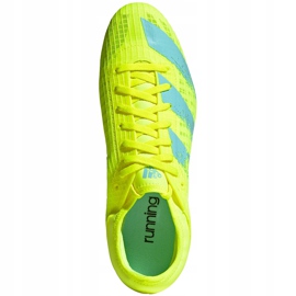 Pánské boty adidas Sprintstar hroty zelené FW2237 zelený 1