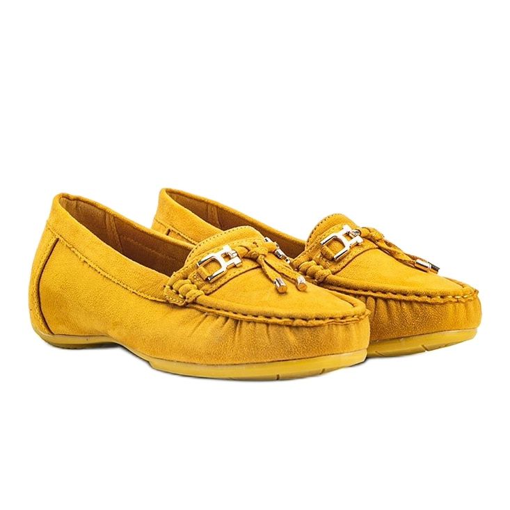 Mustard Darren mokasíny žluť 1