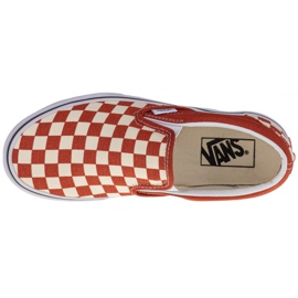 Vans Classic Slip-On W VN0A4U38WS21 bílý pomerančový 2