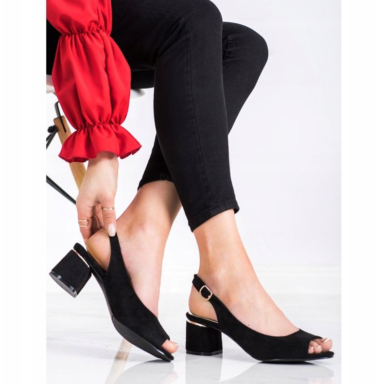 Goodin Neformální sandály na baru černá 2