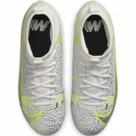 Kopačky Nike Mercurial Superfly 8 Academy FG / MG Junior CV1127 107 stříbro 1
