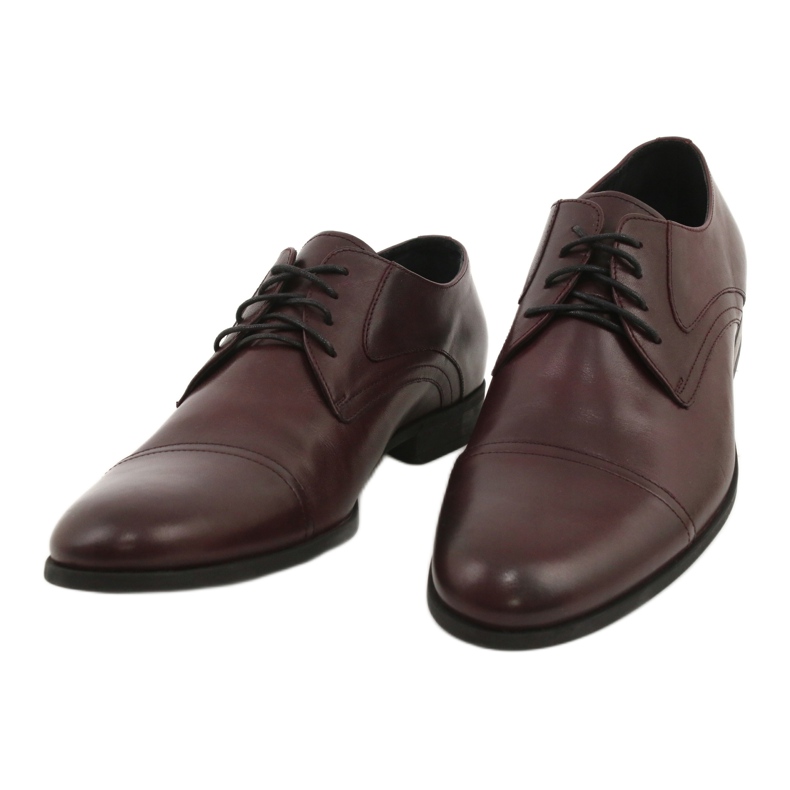 Šněrovací boty kaštanové Pilpol 1674 vícebarevný 1