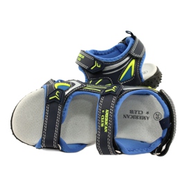 American Club Americká kožená vložka RL23 námořnická modrá modrý zelená 3