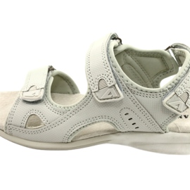 American Club Sportovní sandály Kožená vložka HL09 / 21 Světle šedá 5