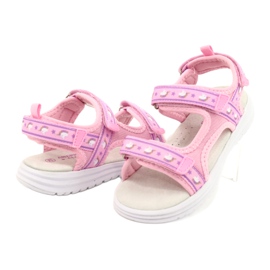 Kožená stélka Pink Sandals American Club RL39 růžový 3