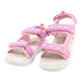 Kožená stélka Pink Sandals American Club RL39 růžový 2