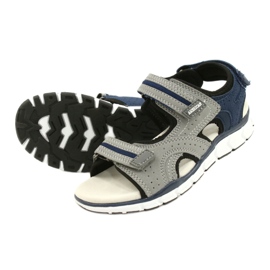 American Club Sports Sports Boys Leather Insert ES33/21 Grey šedá 2