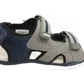 American Club Sports Sports Boys Leather Insert ES33/21 Grey šedá 5