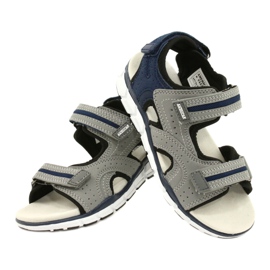 American Club Sports Sports Boys Leather Insert ES33/21 Grey šedá 4