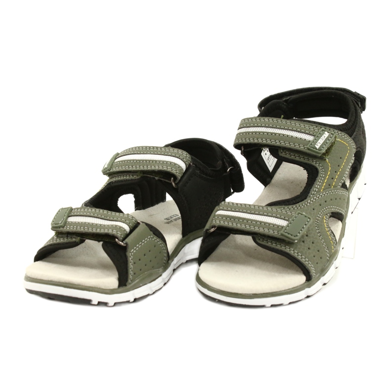 American Club Sports Sports Boys Leather Insert ES33/21 Khaki zelený 1