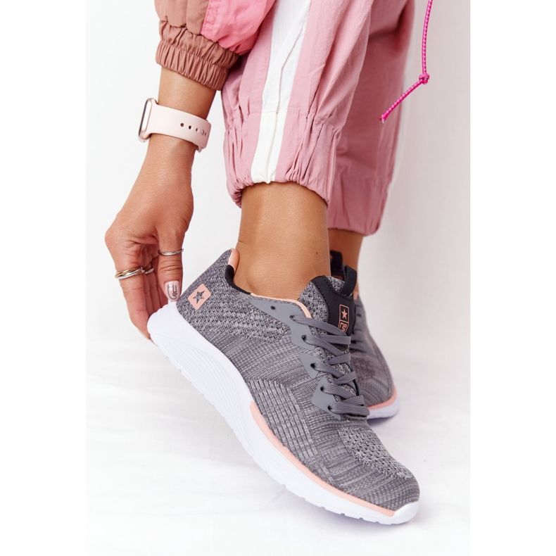 NEWS Dámská sportovní obuv Pohodlná pěnová šedá na dlouhé vzdálenosti 2