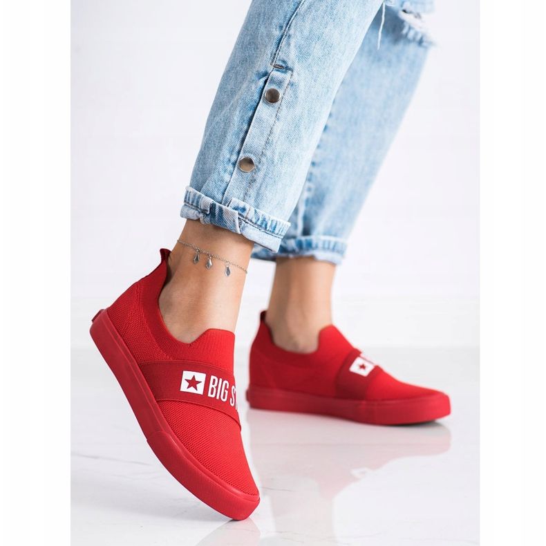 Dámské tenisky Big Star FF274220 červený 1