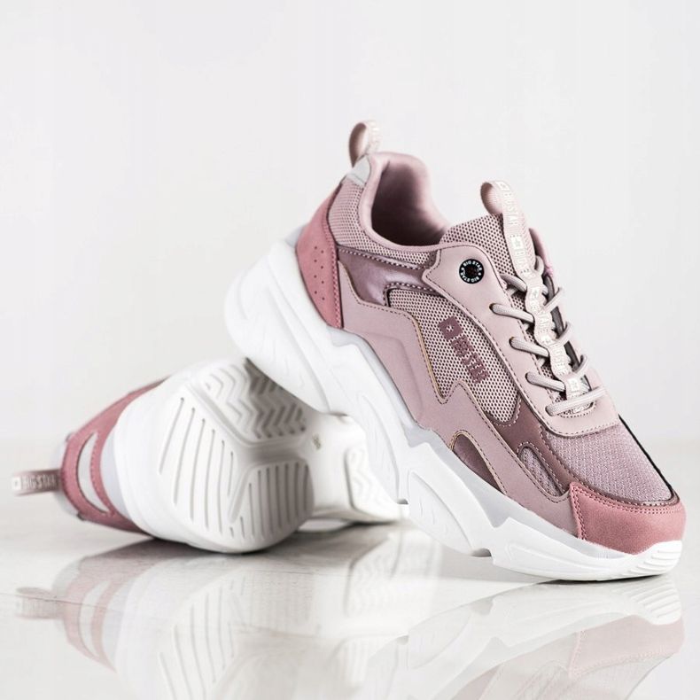 Dámské tenisky Big Star HH274258 fialový růžový 1