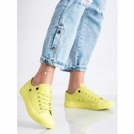 Dámské tenisky Big Star AA274012 zelený 1