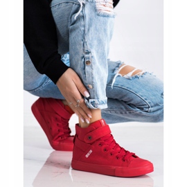 Dámské tenisky Big Star FF274580 červený 1