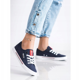 Dámské tenisky Big Star HH274063 modrý 1