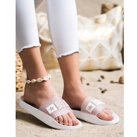 Dámské pantofle Big Star FF274A199 bílý 1 Dámské pantofle Big Star FF274A199 bílý 1