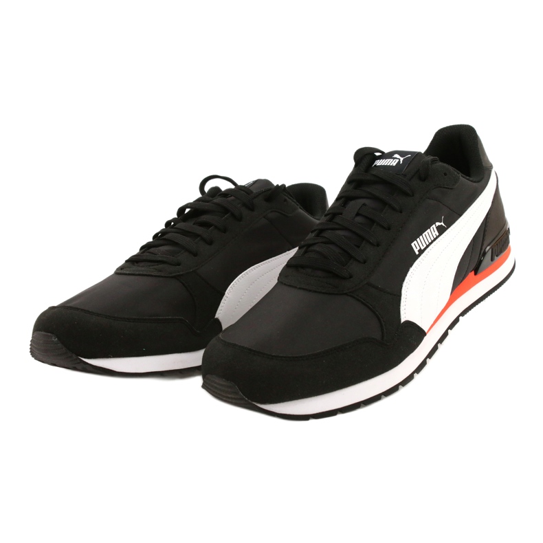 Boty Puma St Runner V2 Nl M 365278 33 bílý černý pomerančový 1