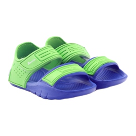 Vodní sandály American Club 0333 modrý zelená 5 Vodní sandály American Club 0333 modrý zelená 5