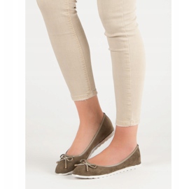 Small Swan Zelené balerínky zelený 1