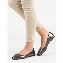 Filippo Klasické balerínky šedá 2