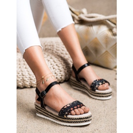 SHELOVET Sandály Na Platformě černý 1