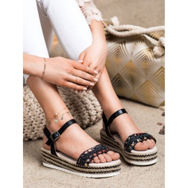 SHELOVET Sandály Na Platformě černý 2