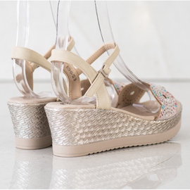 Kylie Neformální sandály béžový 1