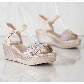 Kylie Neformální sandály béžový 2