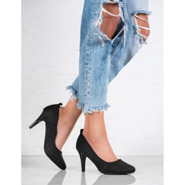 J. Star Pohodlné lodičky černý 2