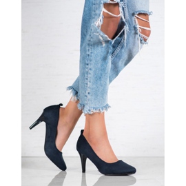 J. Star Pohodlné lodičky modrý 2 J. Star Pohodlné lodičky modrý 2