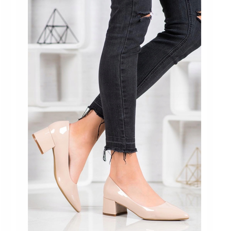 Lakovaná čerpadla VINCEZA béžový 2