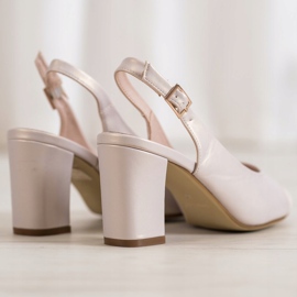 Otevřené sandály Sergio Leone hnědý 2