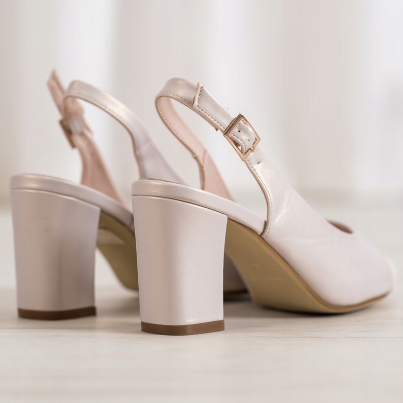 Otevřené sandály Sergio Leone hnědý 2