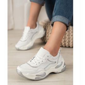 Goodin Kožené tenisky bílý vícebarevný 1