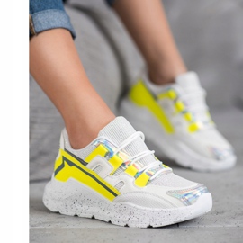 Seastar Tenisky se třpytkami bílý vícebarevný 2