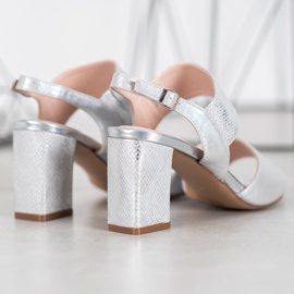 Sandály VINCEZA šedá 1