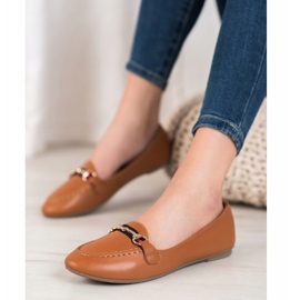 Clowse Módní páni s eko kůží hnědý 1