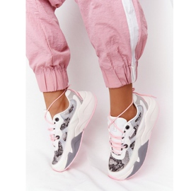 Dámská sportovní obuv Memory Foam Big Star HH274326 bílá bílý růžový vícebarevný 1 Dámská sportovní obuv Memory Foam Big Star HH274326 bílá bílý růžový vícebarevný 1