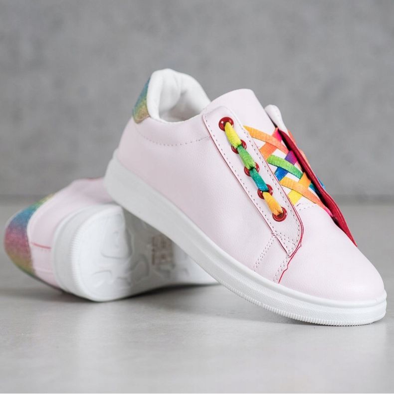 SHELOVET Módní sportovní obuv růžový vícebarevný 1 SHELOVET Módní sportovní obuv růžový vícebarevný 1