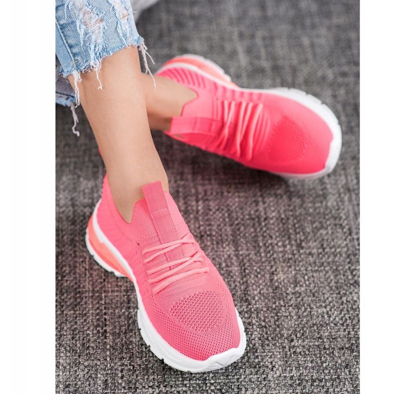 Bella Paris Prolamované tenisky růžový 2