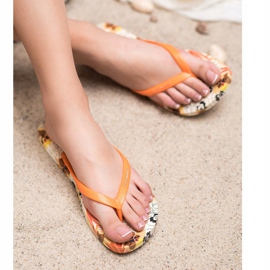 HOTMARZZ Žabky se vzorem vícebarevný 2 HOTMARZZ Žabky se vzorem vícebarevný 2