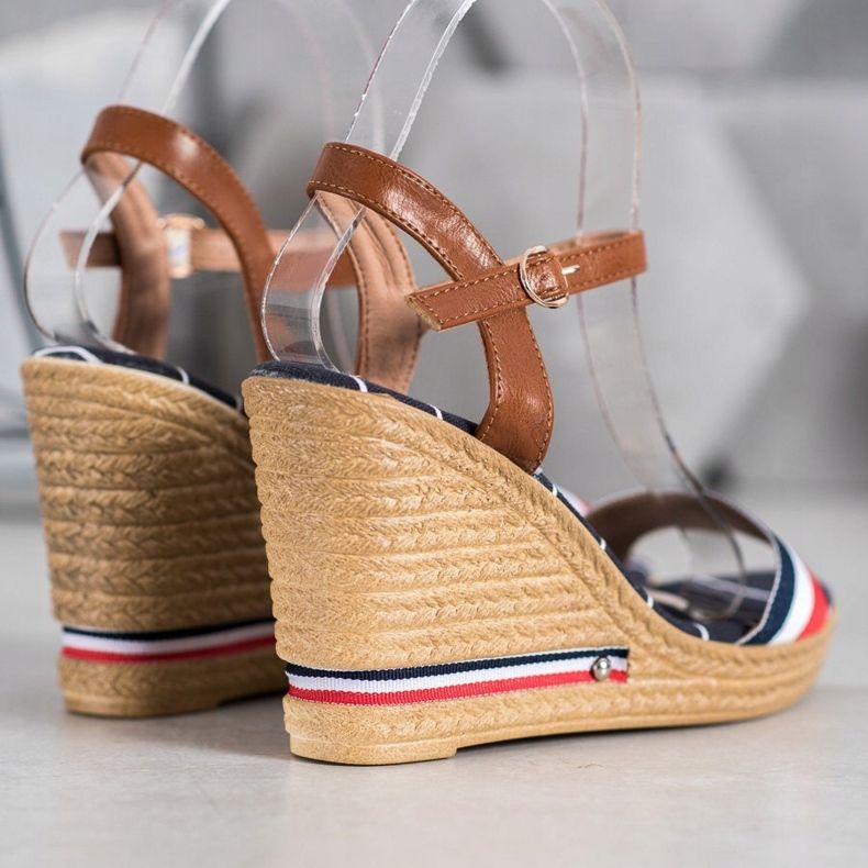 Yes Mile Sandály S Barevnými Pruhy vícebarevný 1