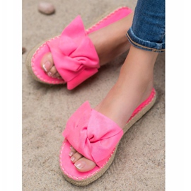 Seastar Semišové espadrilky růžový 2