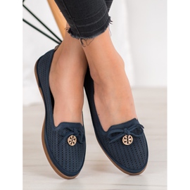 Stylové balerínky VINCEZA námořnická modrá 2