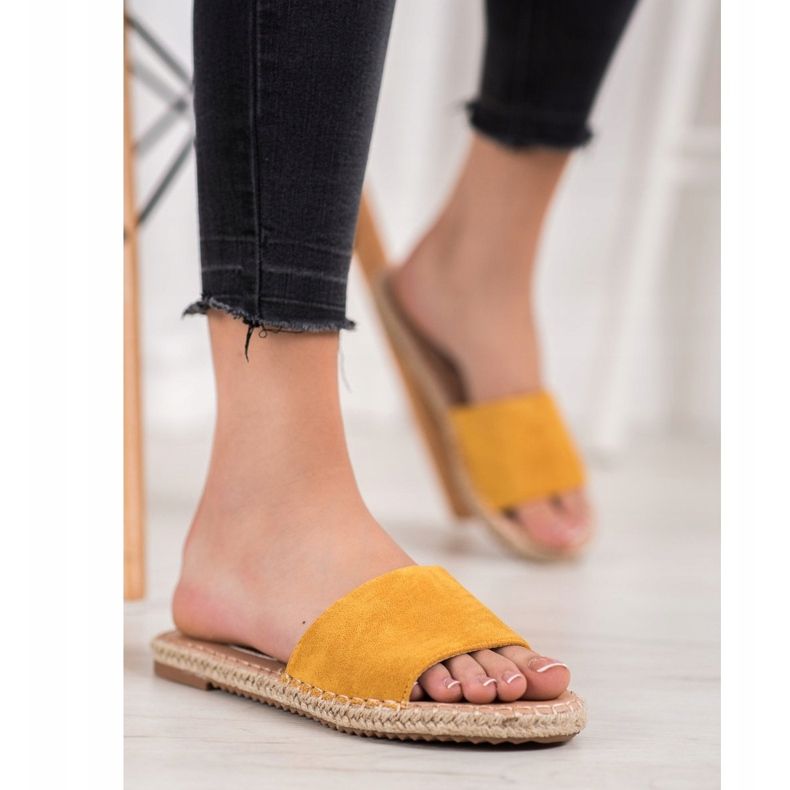Renda Lehké espadrilky žlutá 2 Renda Lehké espadrilky žlutá 2