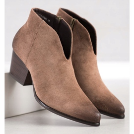 Krátké kozačky VINCEZA béžový 2