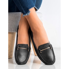 Clowse Pohodlné mokasíny černá 1